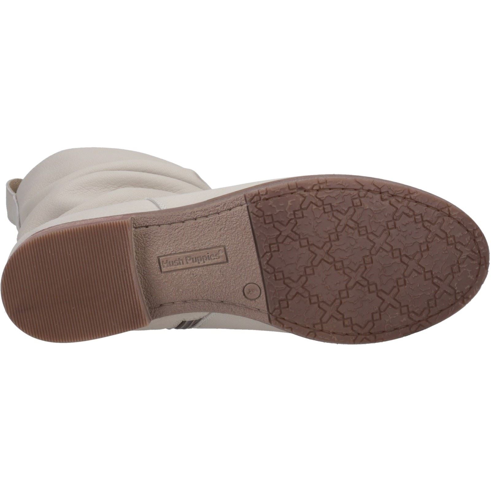Hush Puppies Emilia Leder Damen Nude Stiefel