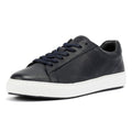Ben Sherman Ace Cupsole Herrenblaue Ledersneakers