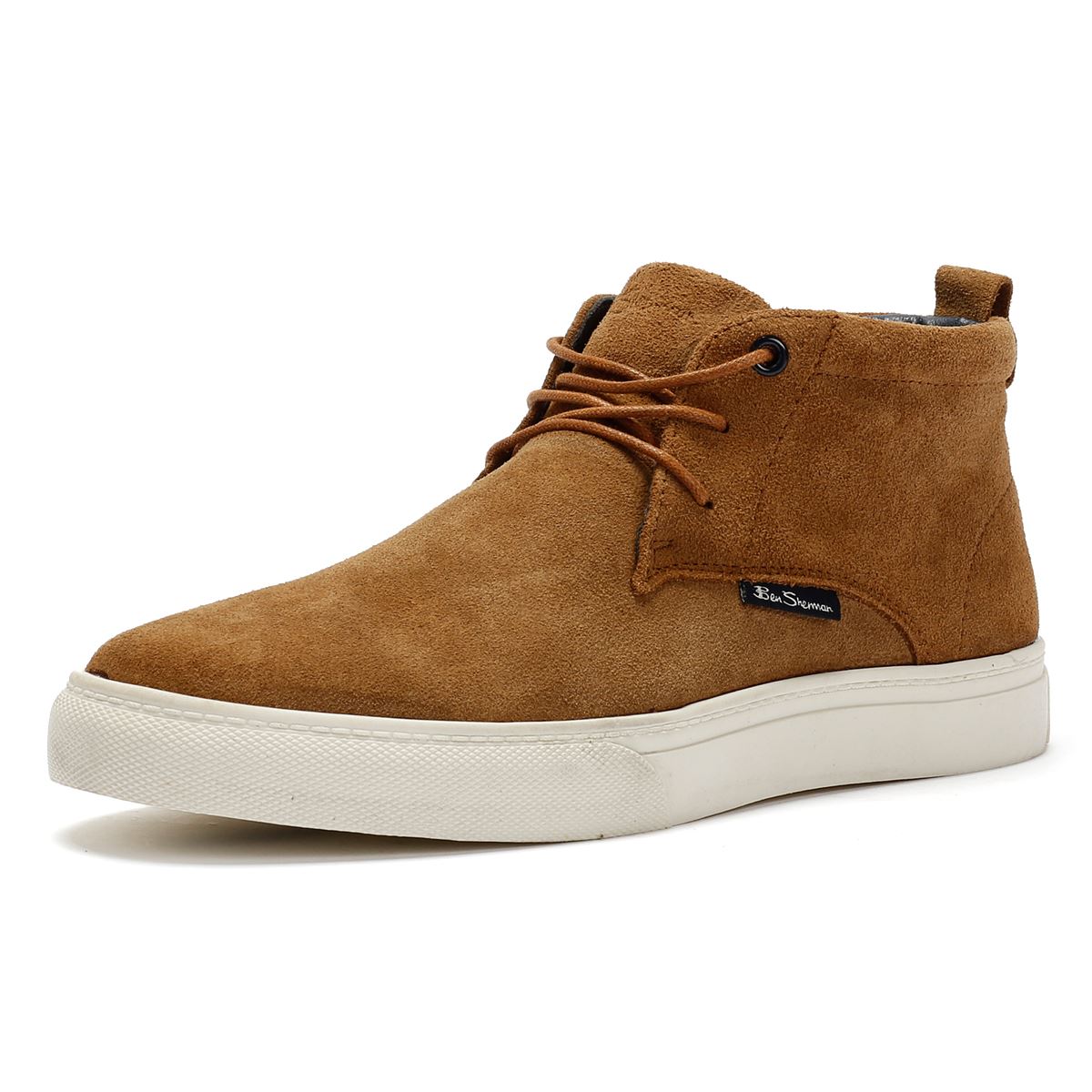Ben Sherman Parkway Wildleder Herren Braune Stiefel