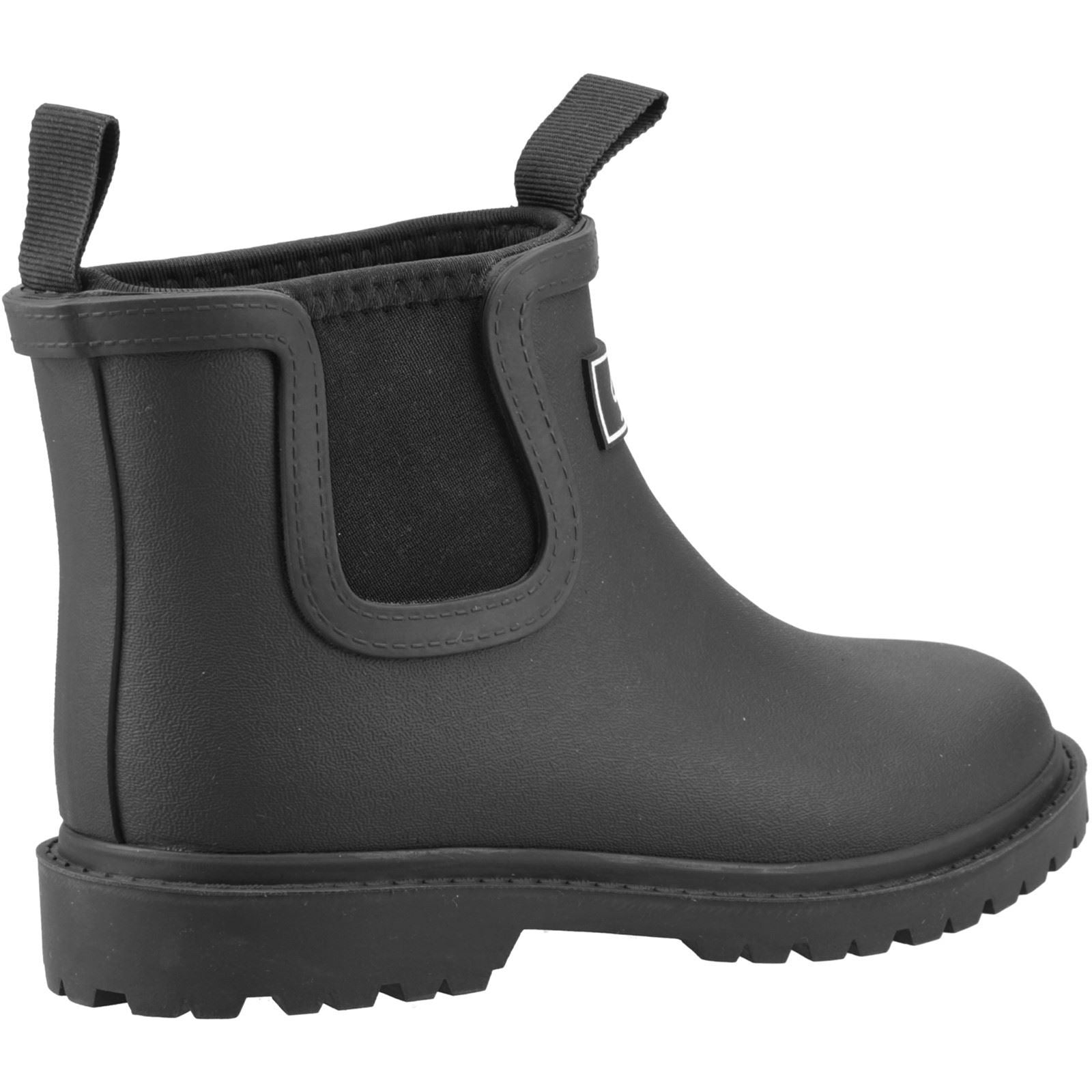 Cotswold Barton TPR+Neoprene Unisex Kinder Schwarz Gummistiefel