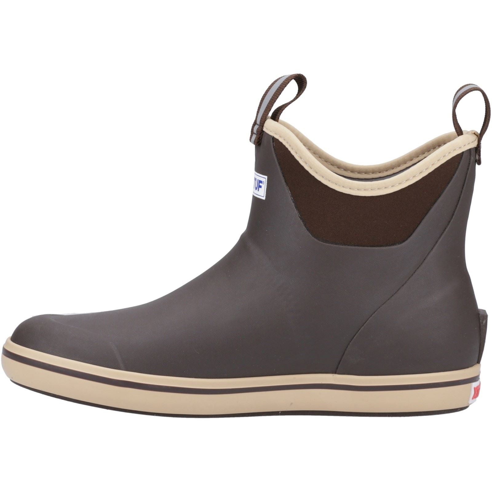 Xtratuf Knöchel Deck Gummi Schokoladen/Tannensohlen Gummistiefel