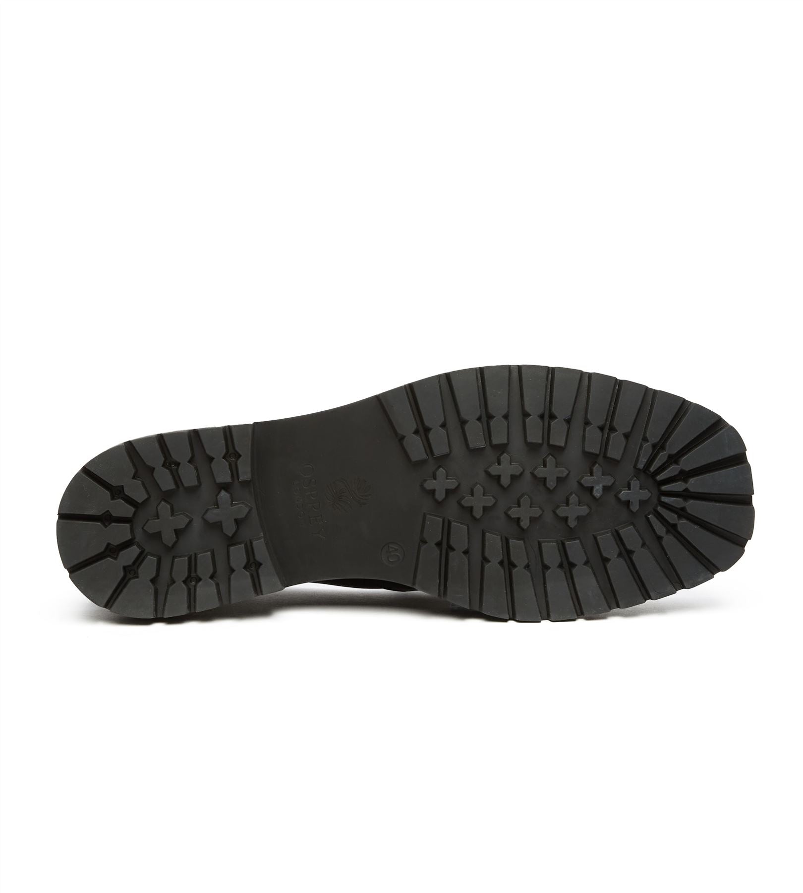Osprey London The Greenwich Leder Damen Schwarze Slipper