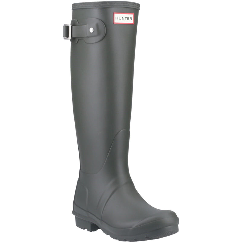 Hunter Original Tall Dunkelolive Gummistiefel Für Damen