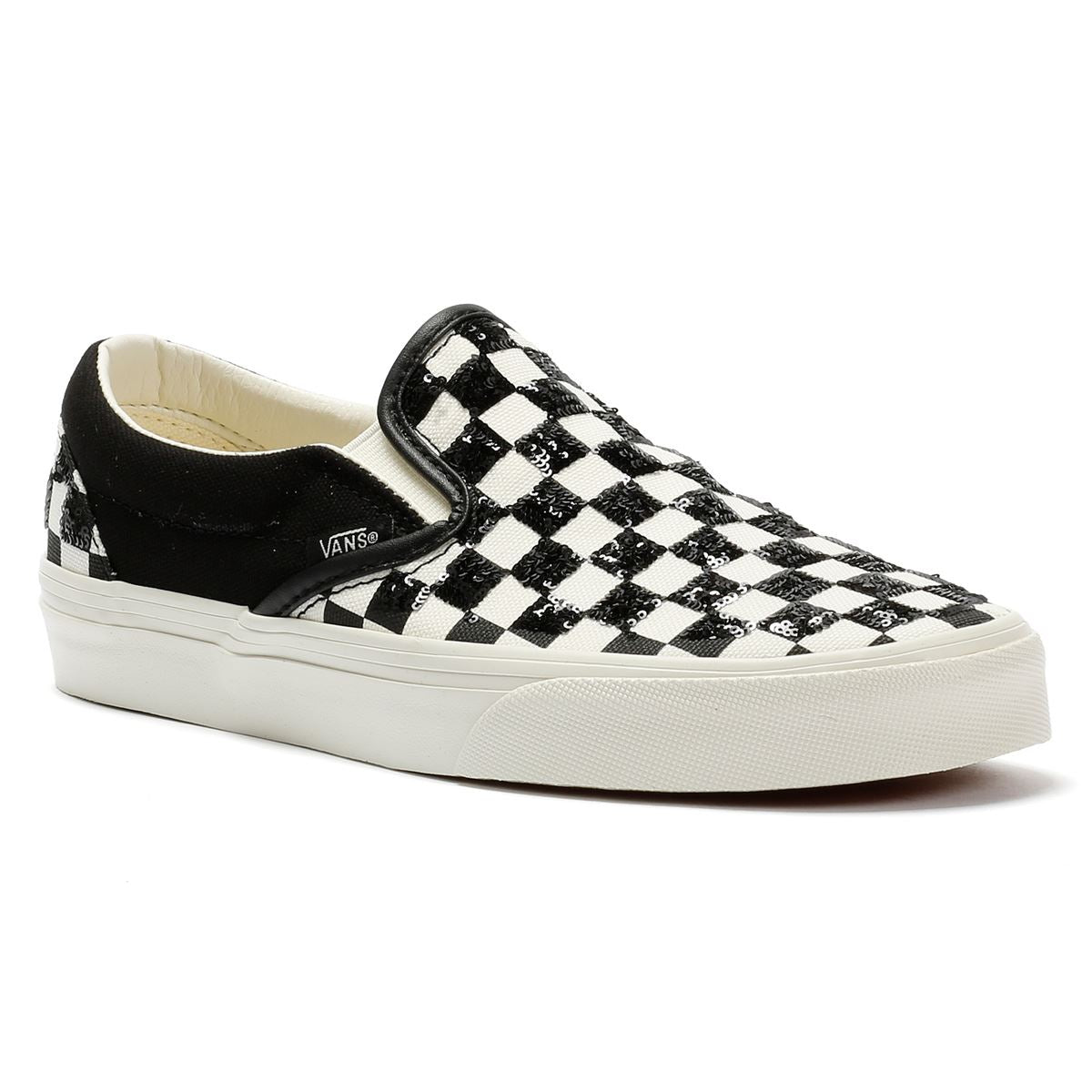 Vans Classic Slip-On Canvas Schwarze Turnschuhe