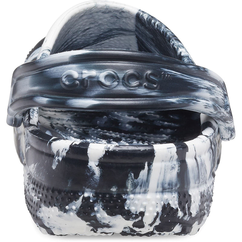 Crocs Marble Thermoplastische Weiße/Schwarze Clogs