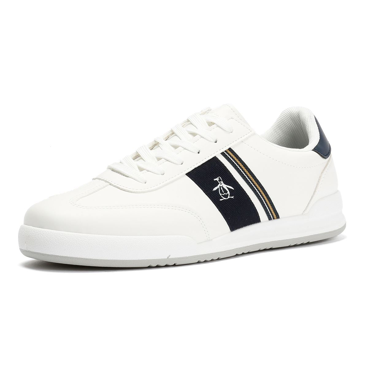 Penguin Gaz Herren Weiße Sneaker