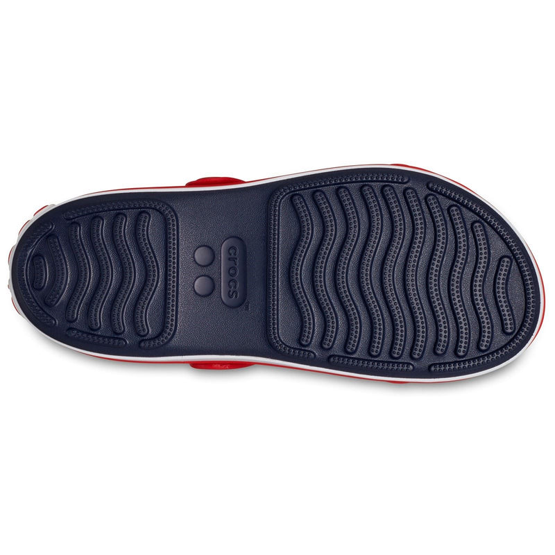 Crocs Crocband Play Thermoplastische Navy/Varsity Red Sandalen
