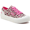 Rocket Dog Jazzin Plus Monroe Damen Sneaker Aus Baumwolle In Leuchtendem Pink