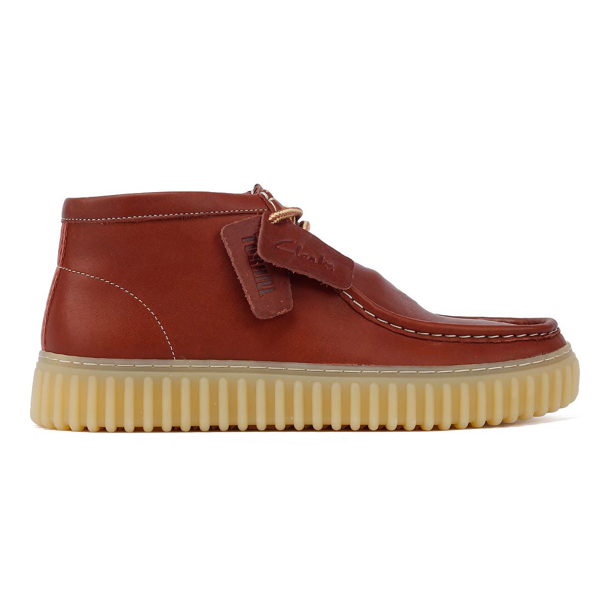 Clarks Main Torhill Hi Leder Herren Braun Stiefel