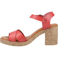 Hush Puppies Georgia Cork Damen Coral Sandalen Aus Leder