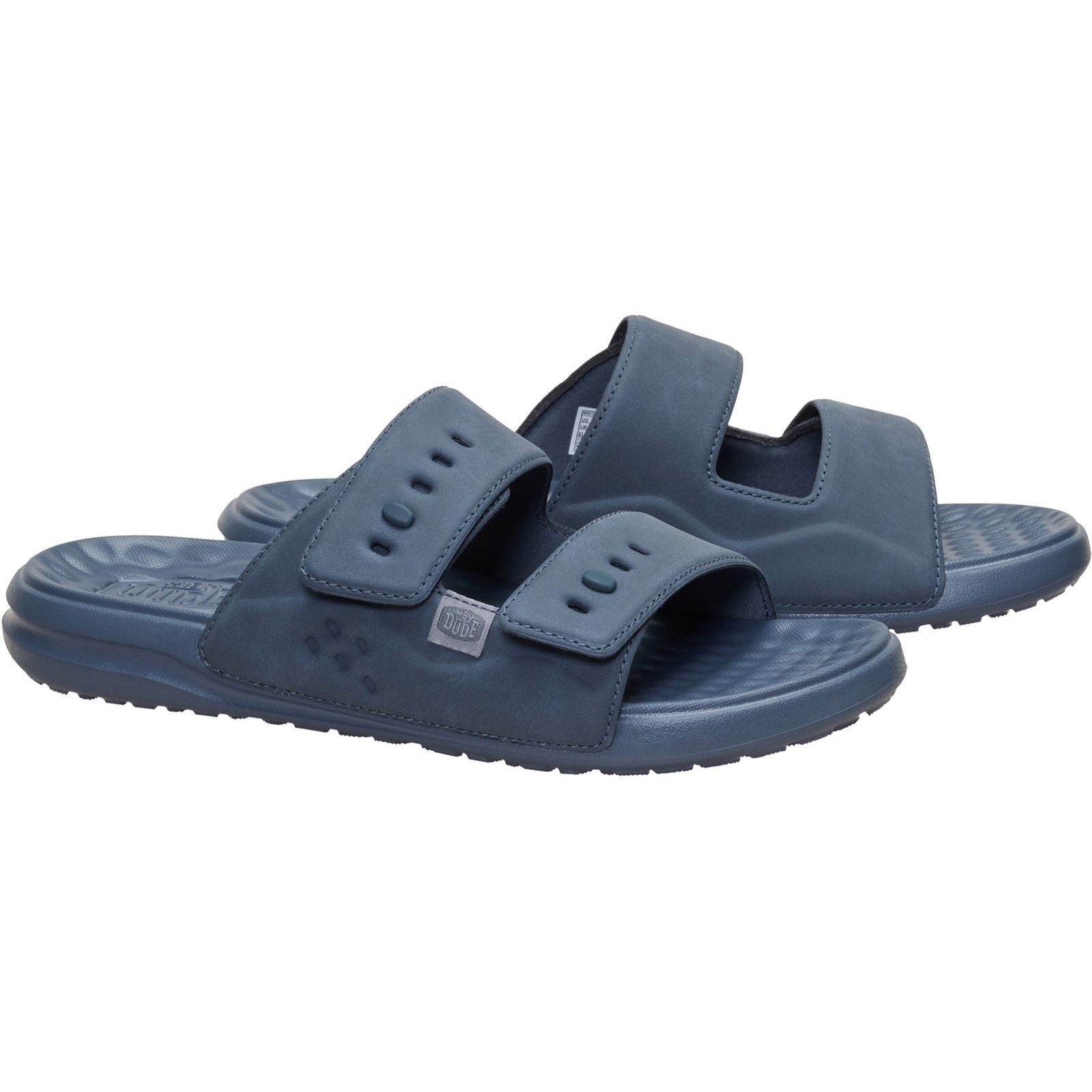 HEYDUDE Wave 2 Strap Polyurethan Herren Turbulenz Grau Sandalen