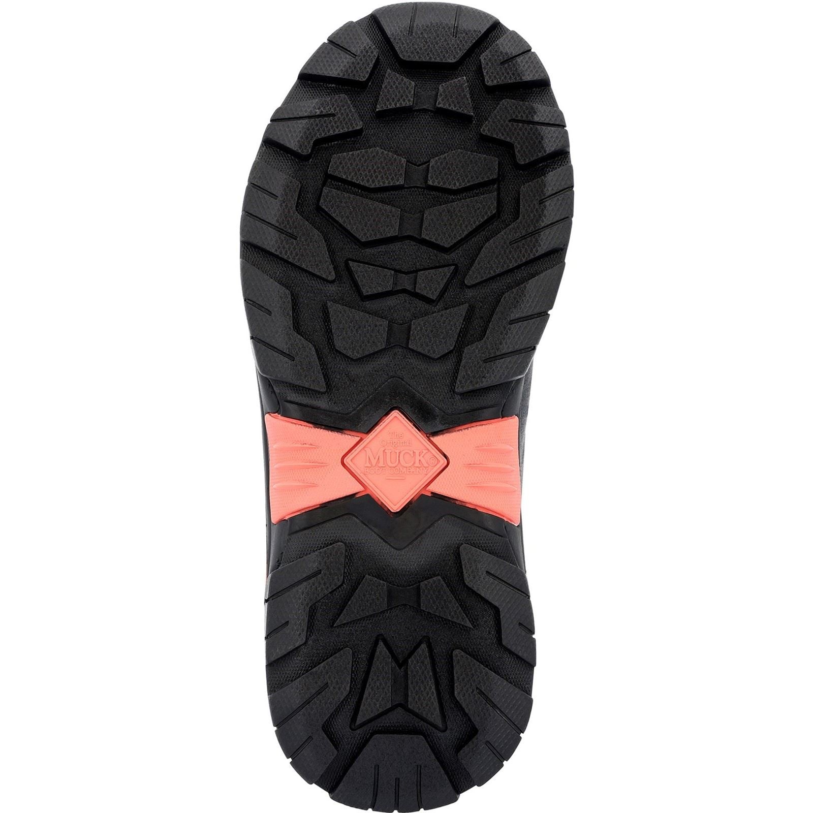 Muck Boots Apex Pac Gummischwarze/Dunkle Schatten-Gummistiefel