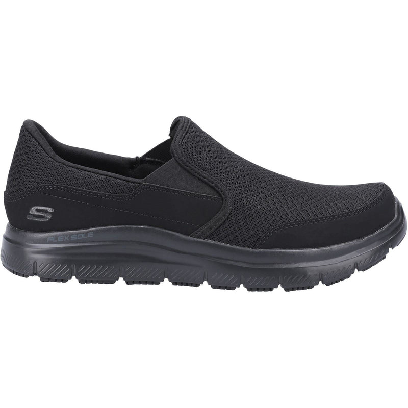 Skechers Workwear Flex Advantage - McAllen Sr Herren Schwarze Sicherheitssneaker