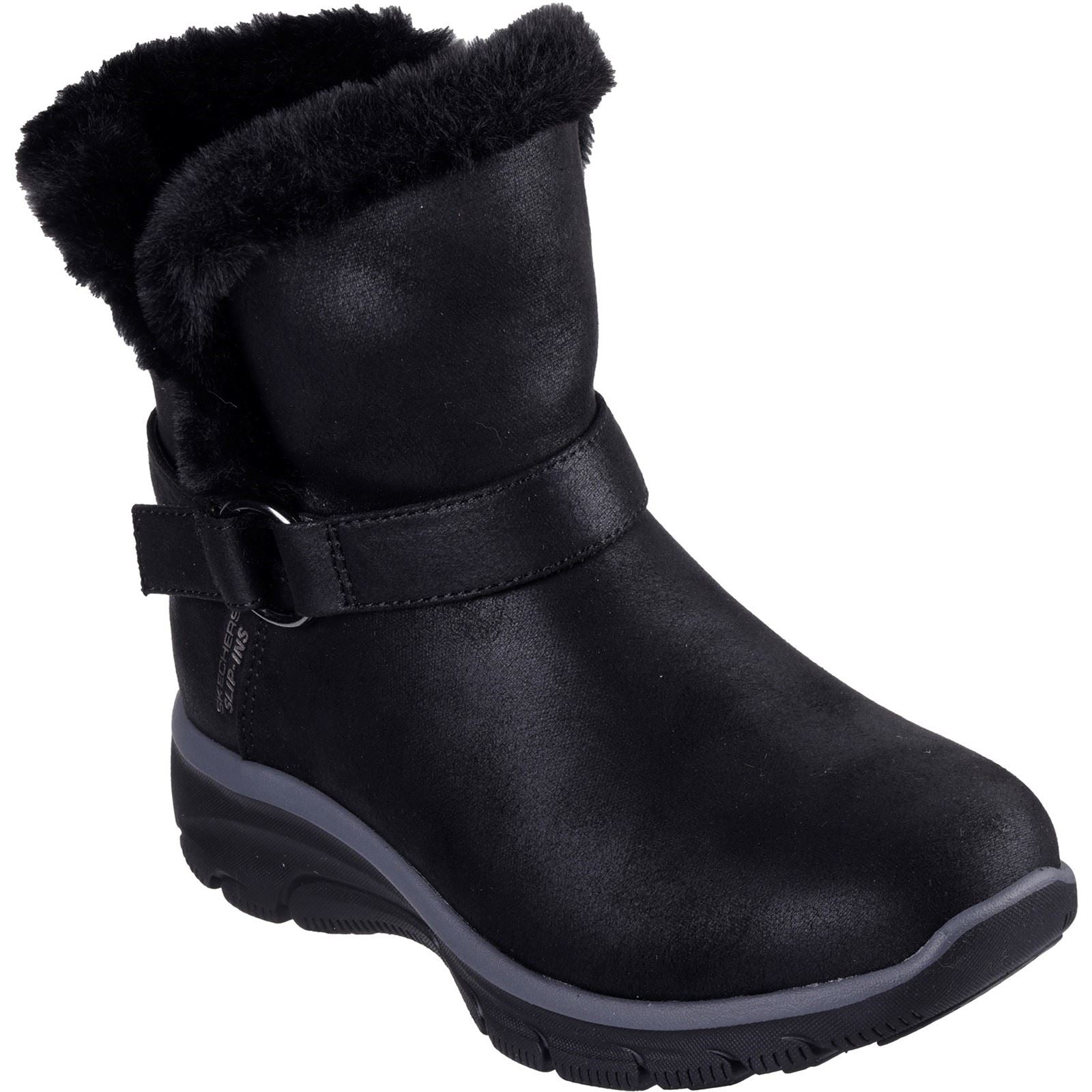 Skechers Easy Going Dreamers Move Textile Damen Schwarze Farbe Stiefel