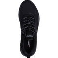 Skechers Bobs Squad Chaos Elevated Drift Polyurethan Herren Sneaker In Schwarz