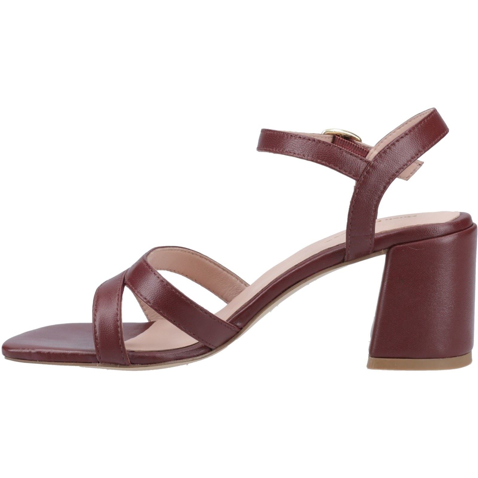 Hush Puppies Nalani Leder Damen Bordeaux Sandalen