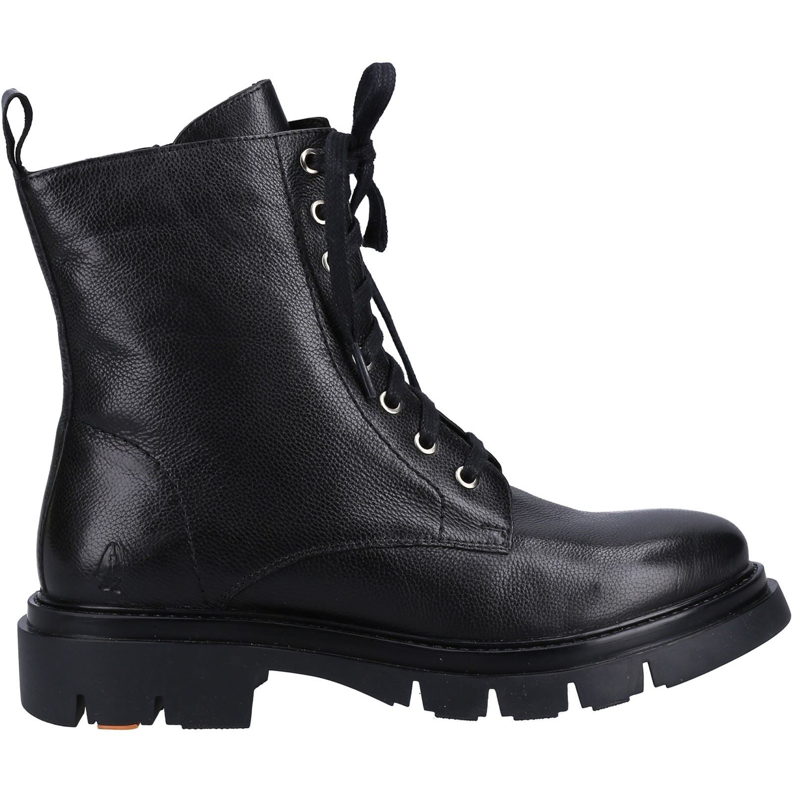 Hush Puppies Rhea Damenlederstiefel In Schwarz