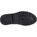 Hush Puppies Grazia Mädchenschwarze Slipper Aus Leder