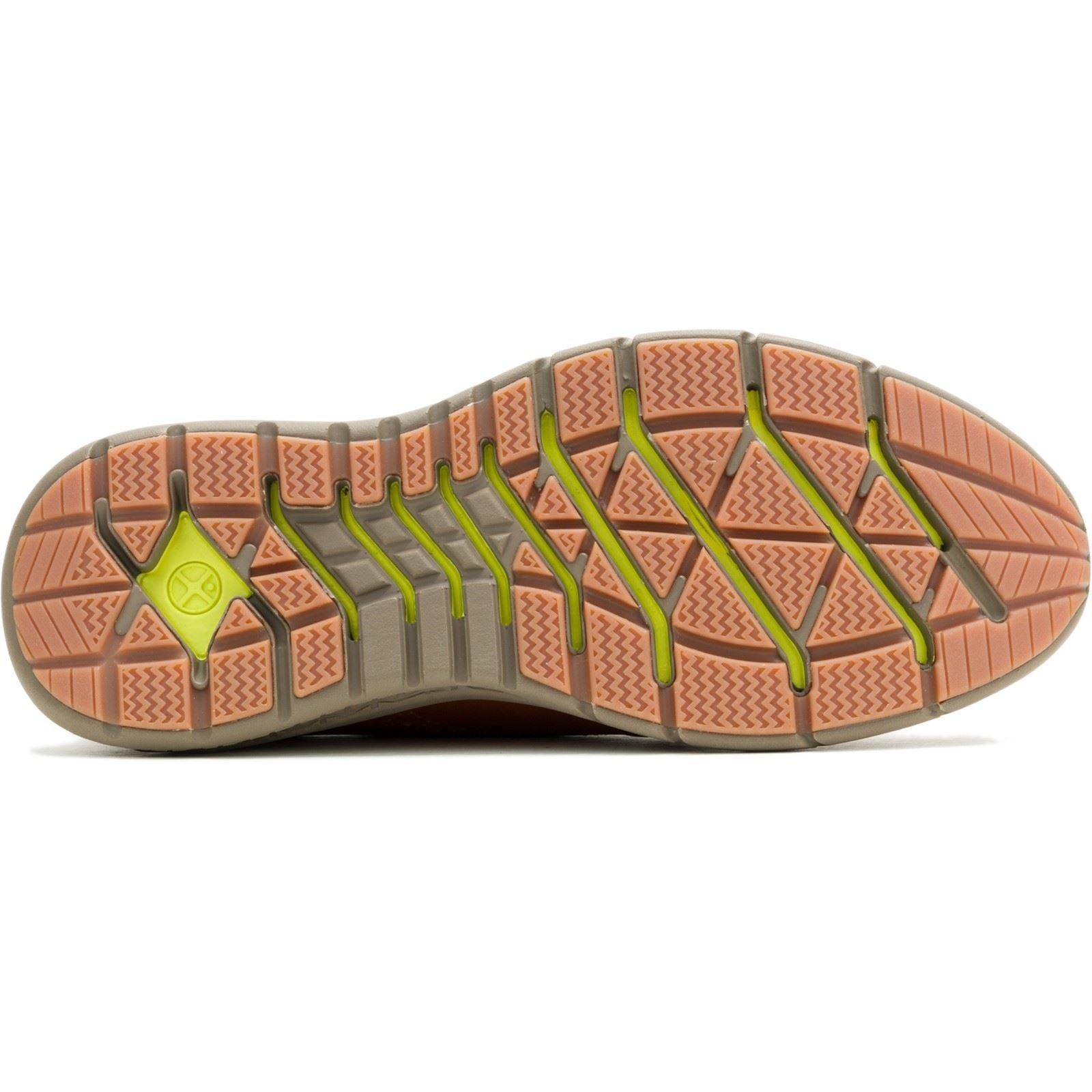 Hush Puppies Excel Herrenschuhe aus Leder in Cognac mit Schnürung.