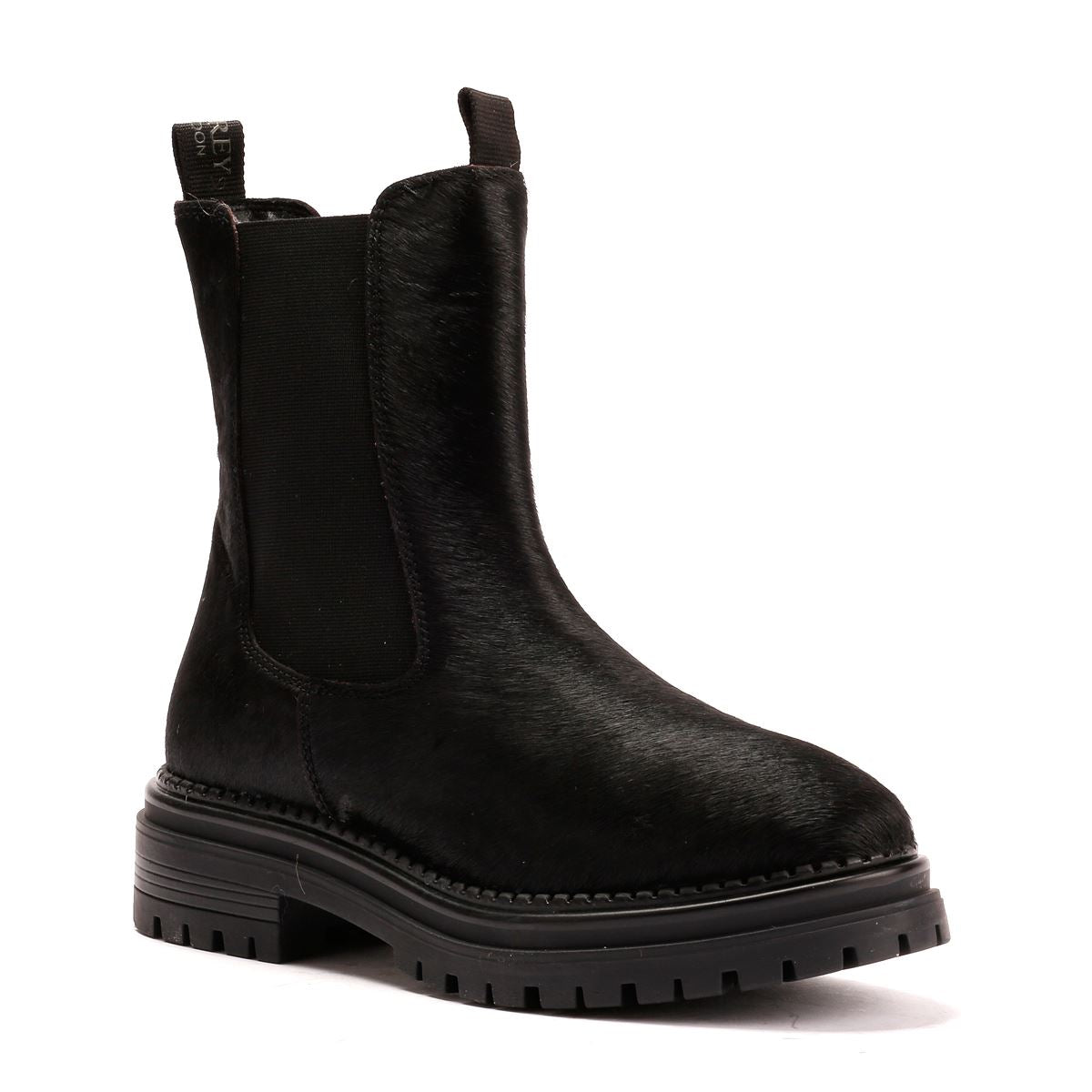 Osprey London The Hampton Chelsea Leder Damen Schwarze Stiefel