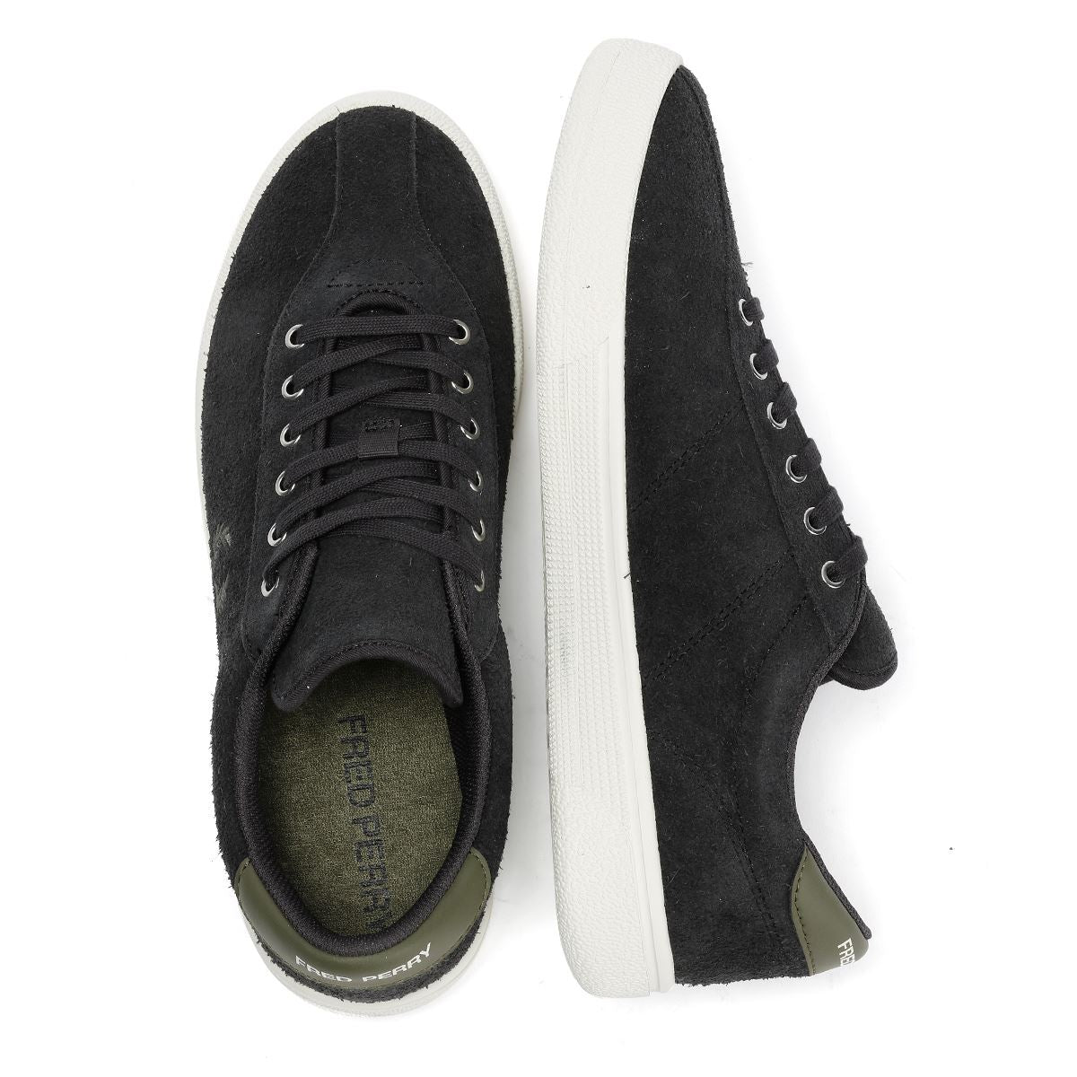 Fred Perry Tennis Shoe Wildleder Herren Graue Sneakers