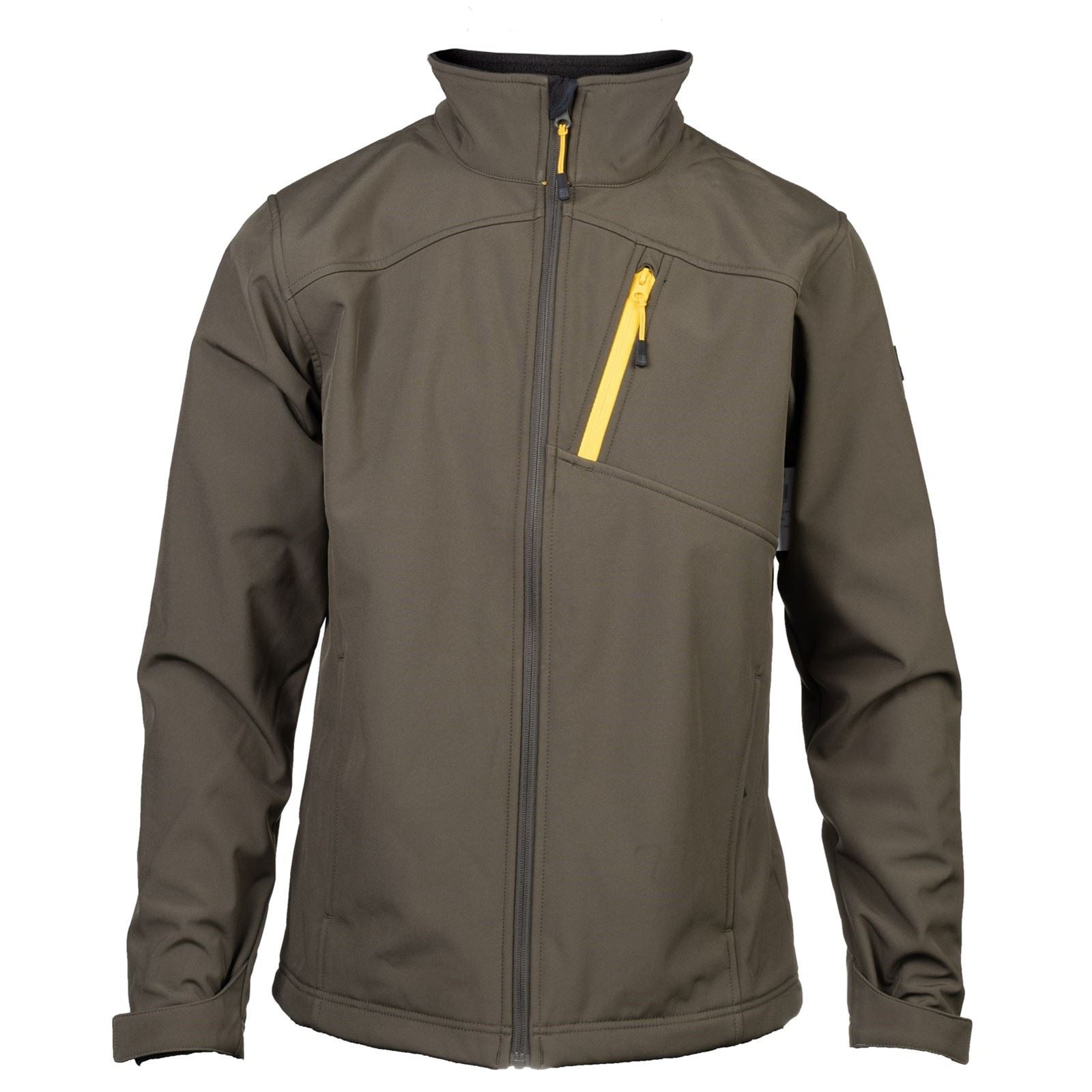 Caterpillar Essentials Shell Herrliche Grüne Softshelljacke