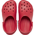 Crocs Toddler Classic Croslite Gummischuhe In Varsity Rot