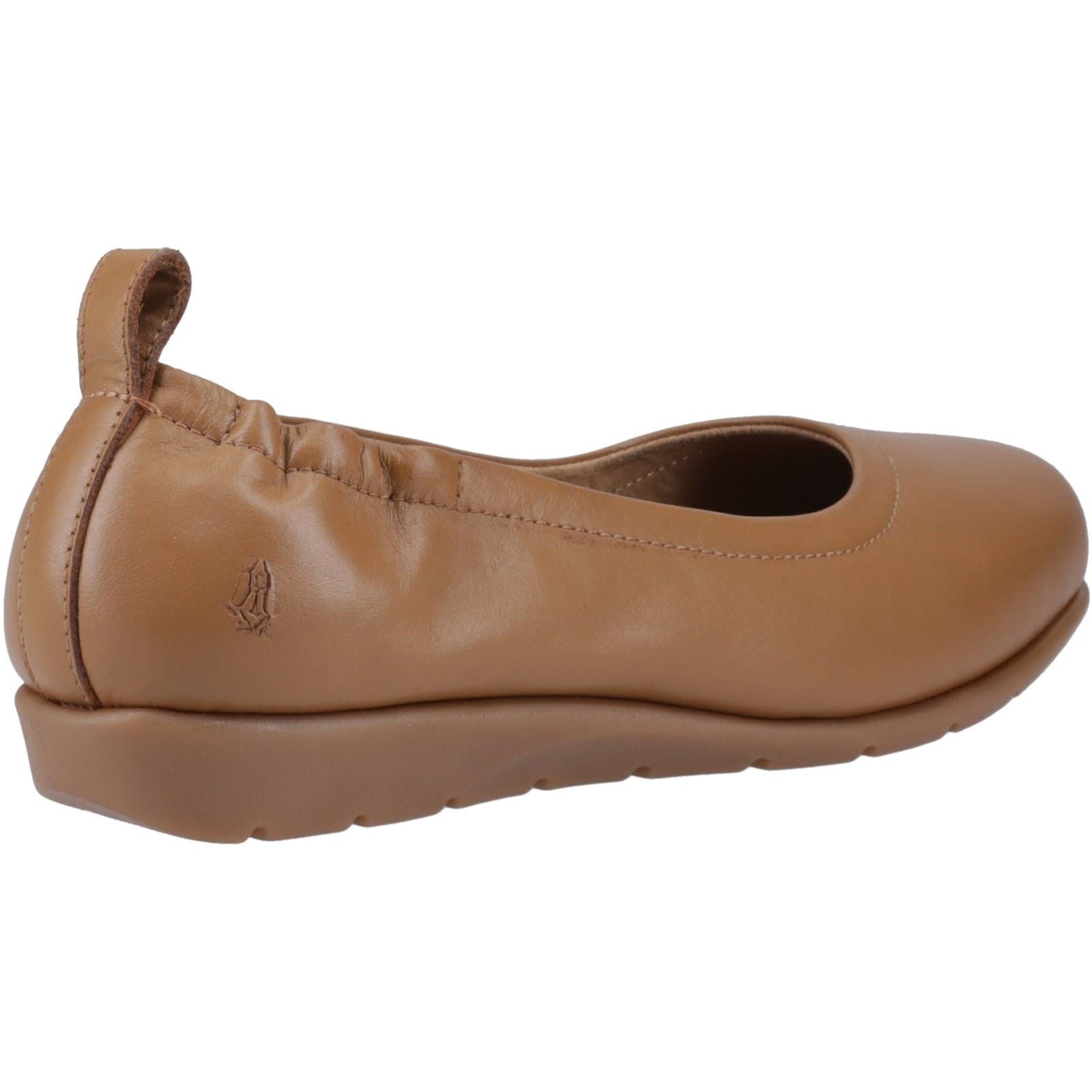 Hush Puppies Skylar Damen Flache Schuhe Aus Leder In Tan