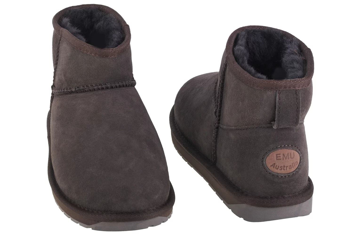 Emu Australia Stinger Micro Schaffell Damen Braune Stiefel