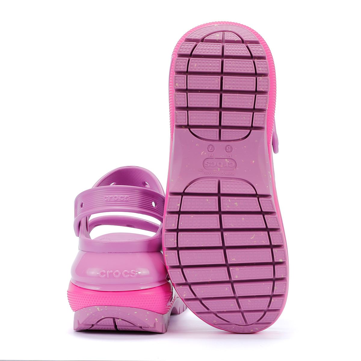 Crocs Mega Crush Blasenrosa Sandalen