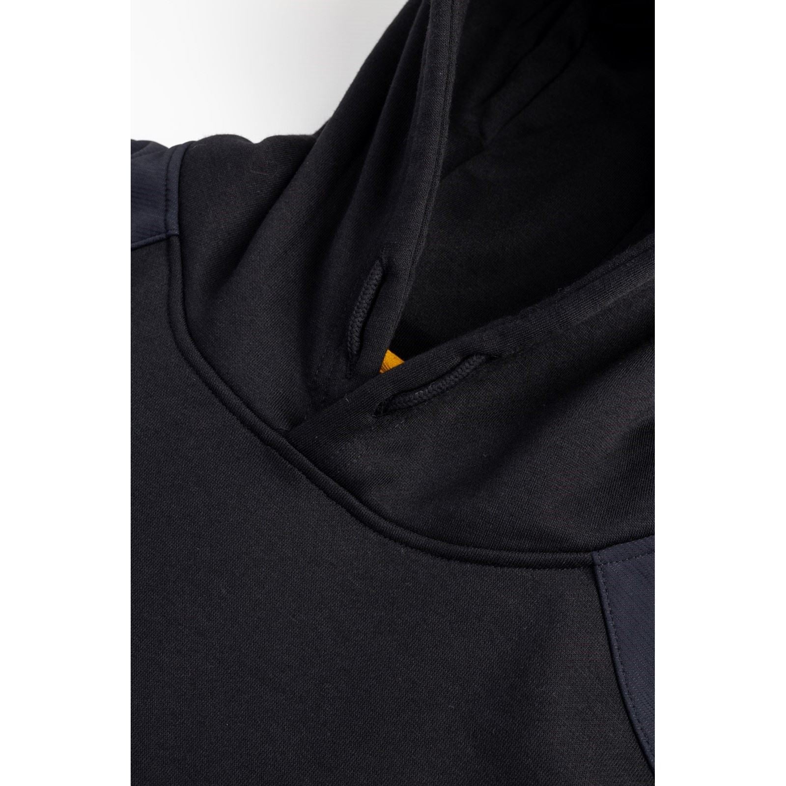 Caterpillar Essentials Polyester Herren Schwarz Kapuzenpullover