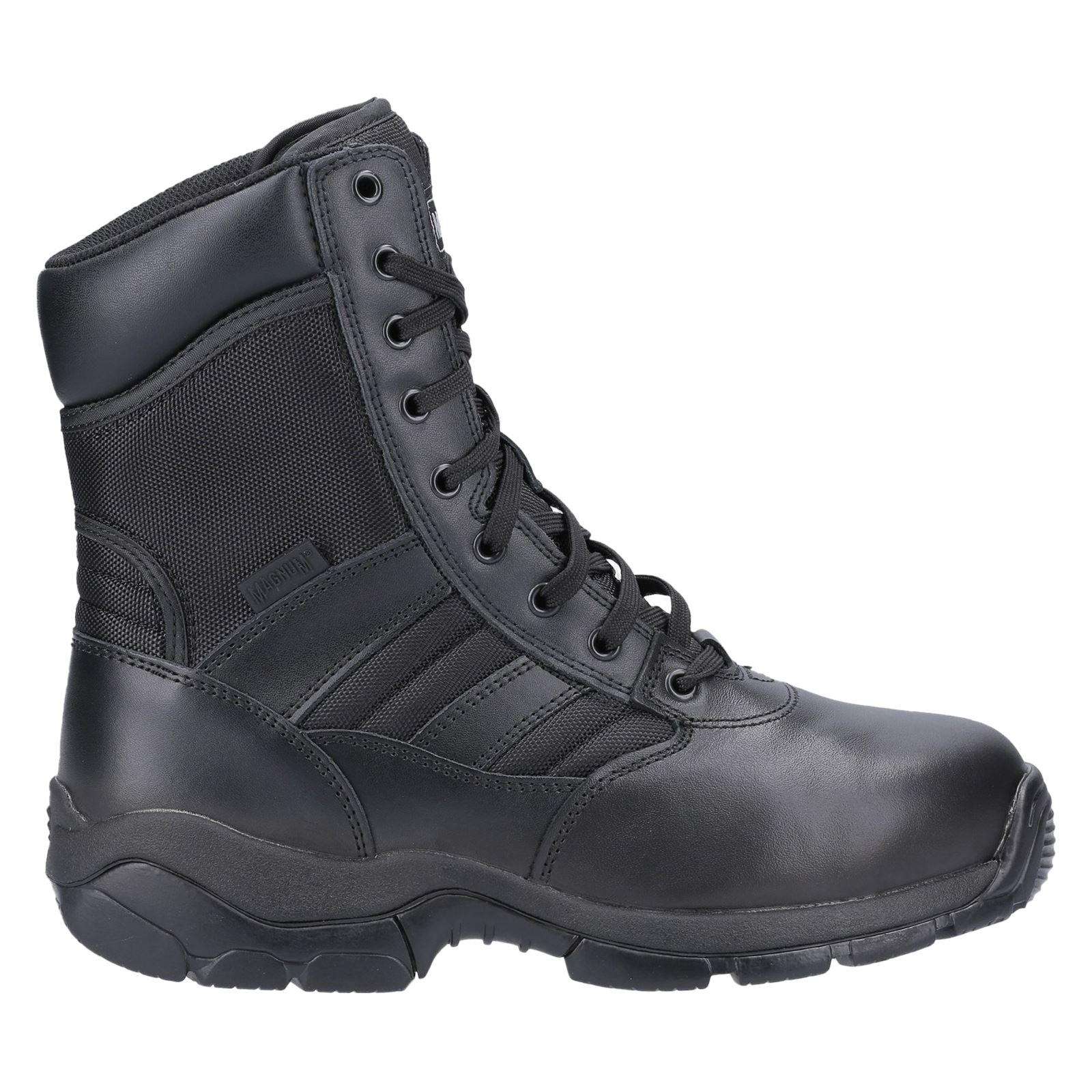 Magnum Panther Acht Komma Null St Leder Schwarz Sicherheitsstiefel