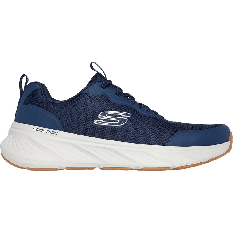 Skechers Edgeride Rekze Herren-Sneaker In Marineblau/Weiß