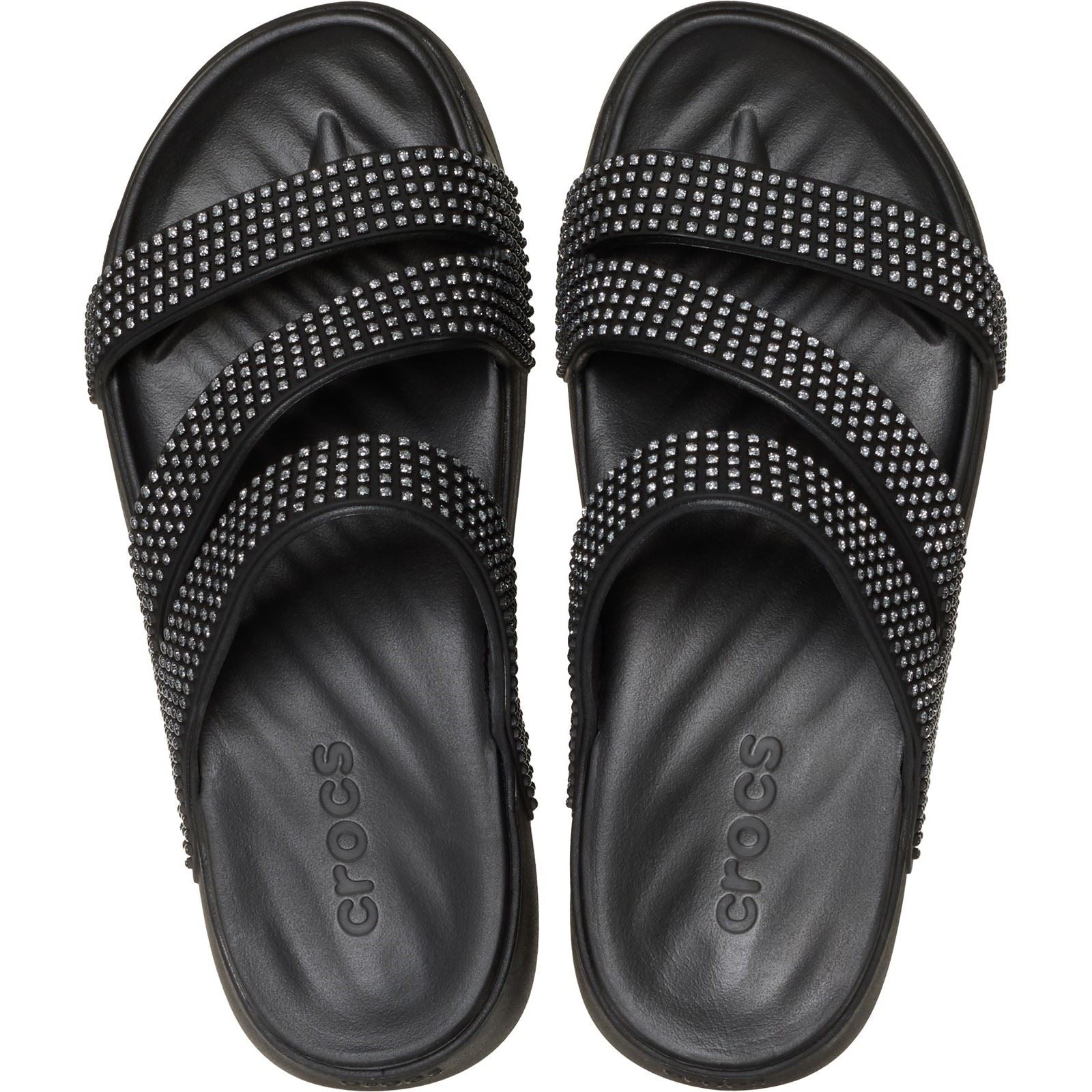 Crocs Getaway Strappy Eva Damen Schwarze Sandalen