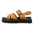 Dr. Martens Voss II EH Damen Sandalen Aus Wildleder In Braun