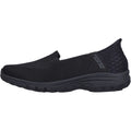 Skechers Reggae Fest 2.0 Guiding Textile Damen-Sneaker In Schwarz