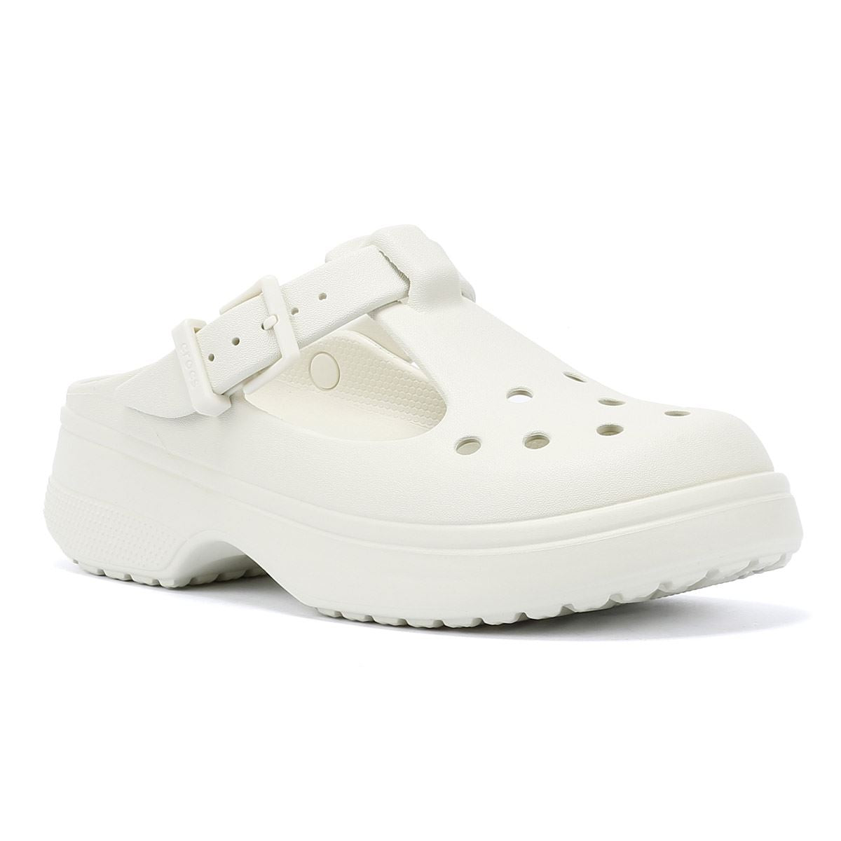 Crocs Classic Mary Jane Damen Weiße Schuhe