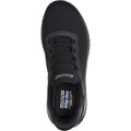 Skechers BOBS Sport Squad Chaos Textile Damen-Sneaker In Schwarz