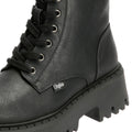 Buffalo Aspen Lace Up Warm Damen Schwarze Farbe Stiefel