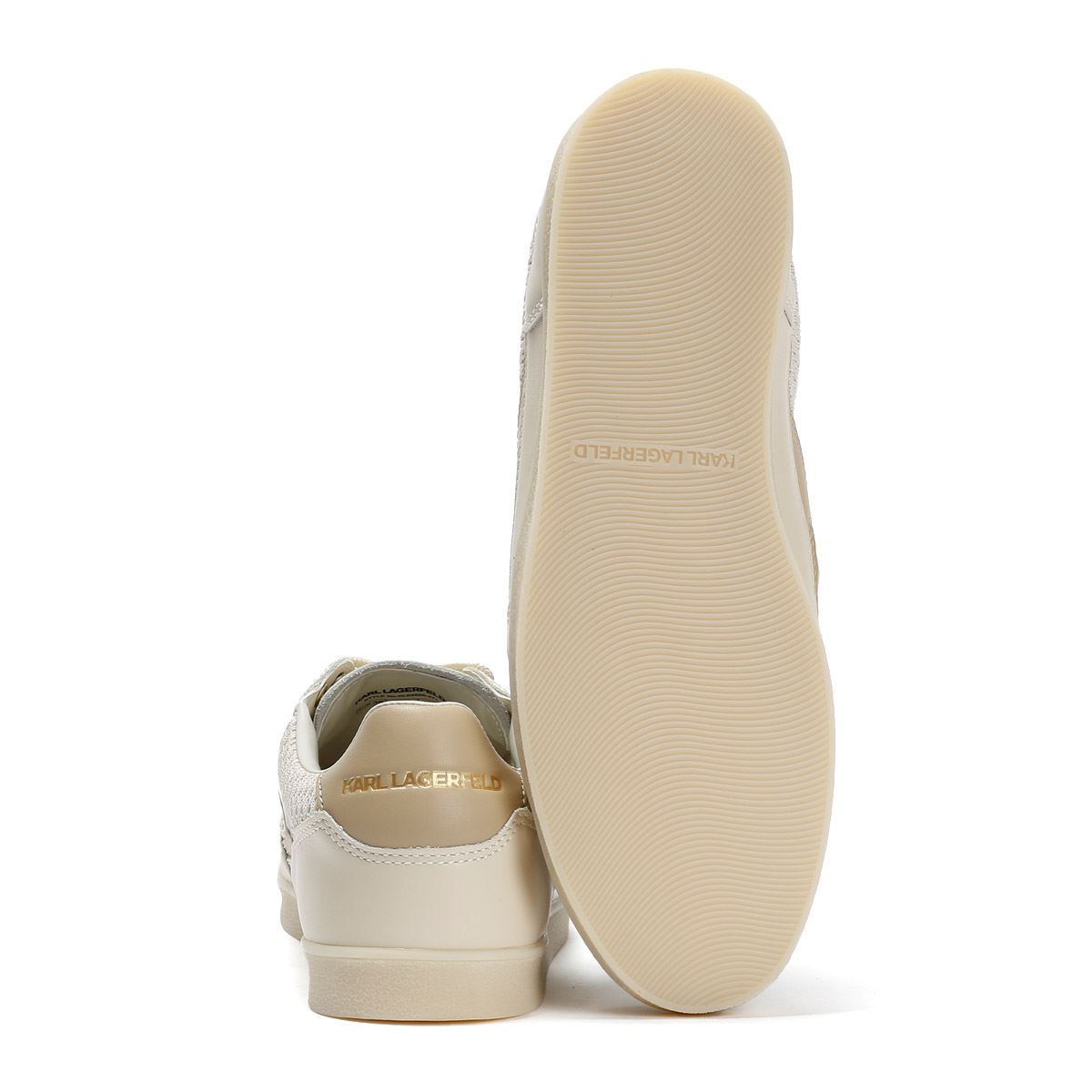 Karl Lagerfeld Kandidate Mesh Mix Damen Sneakers In Beige