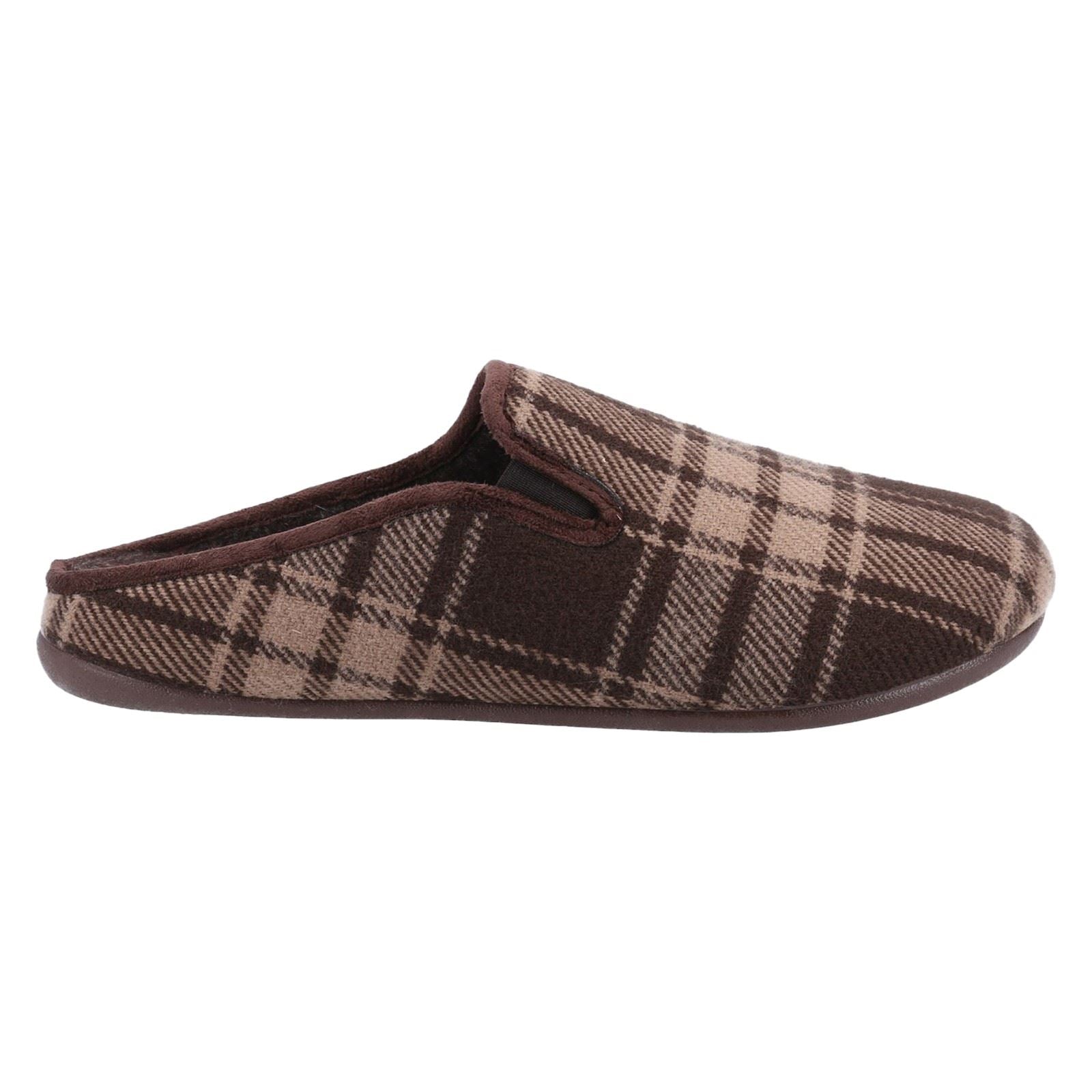 Cotswold Syde Herren Pantoffeln in Braun