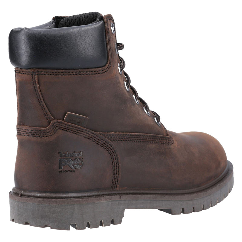 Timberland Pro Ikonische Braune Leder Sicherheitsstiefel