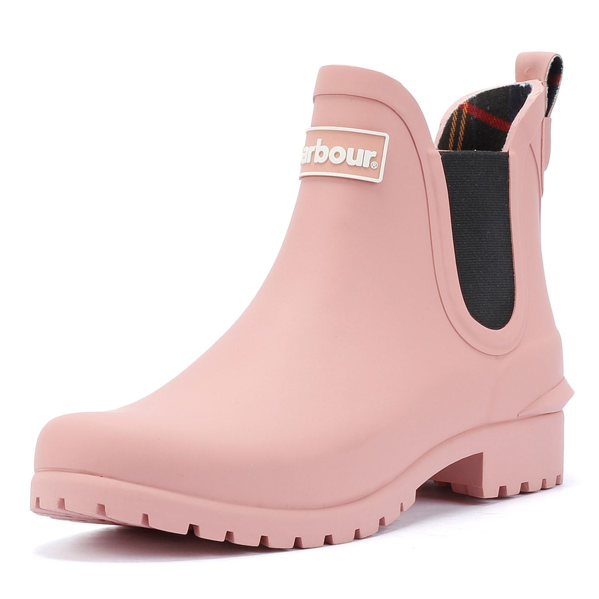 Barbour Wilton Damen Rosa Gummistiefel