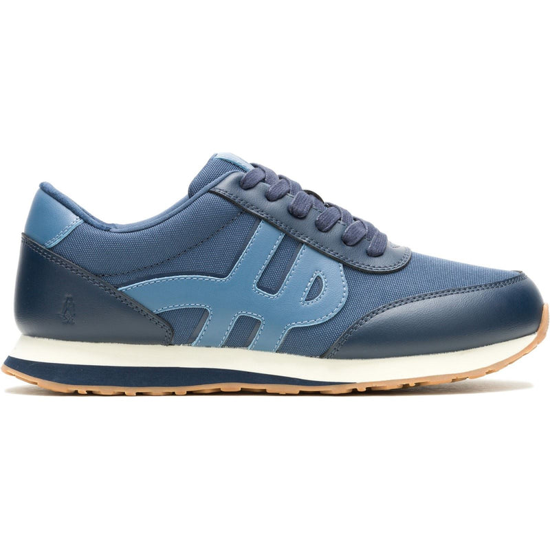 Hush Puppies Seventy8 Herrenblaue Ledersneaker