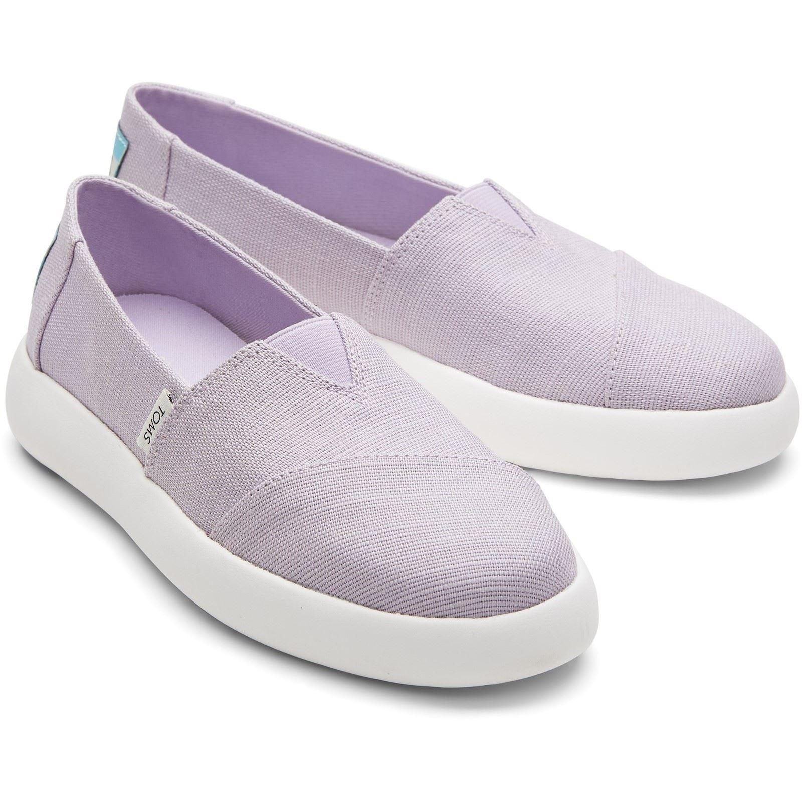 TOMS Alpargata Mallow Jutefrau Lila Espadrilles