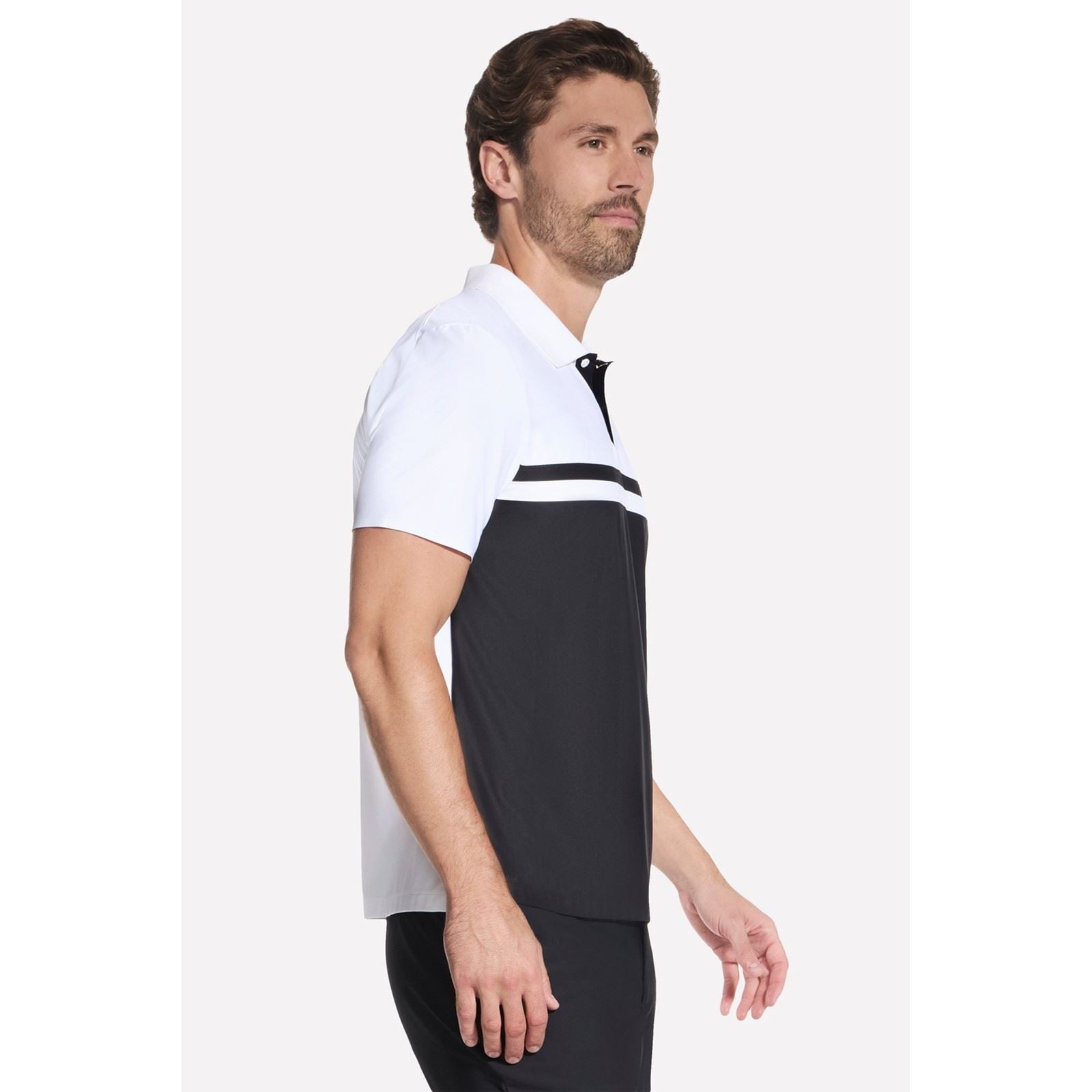 Skechers Skechers Ace Tour Polo Ace Tour Polo Polyester Herren Weißes Polohemd