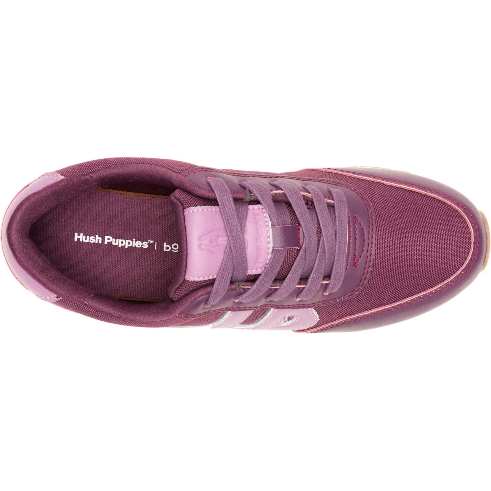 Hush Puppies Seventy8 Leder Damensneaker Feige