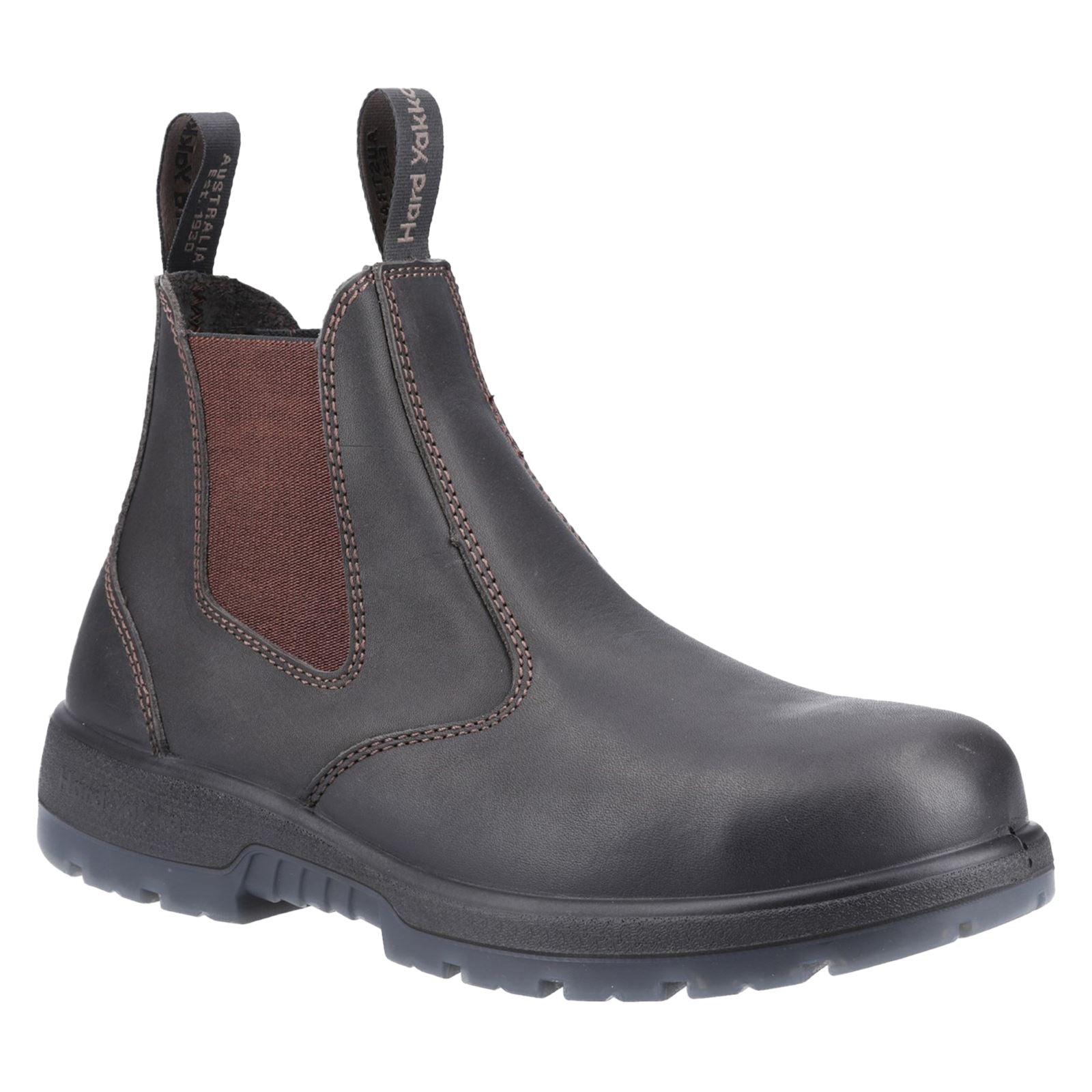 Hard Yakka Outback Leder Braune Sicherheitsstiefel