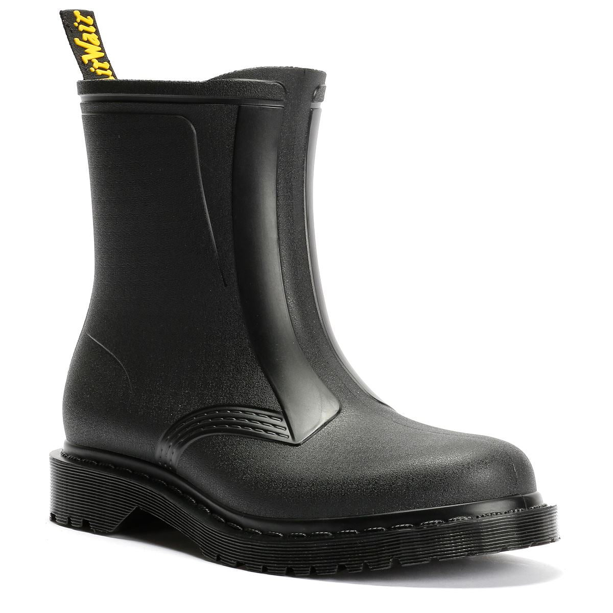 Dr. Martens 1460 Rain Pull On Schwarze Farbe Gummistiefel
