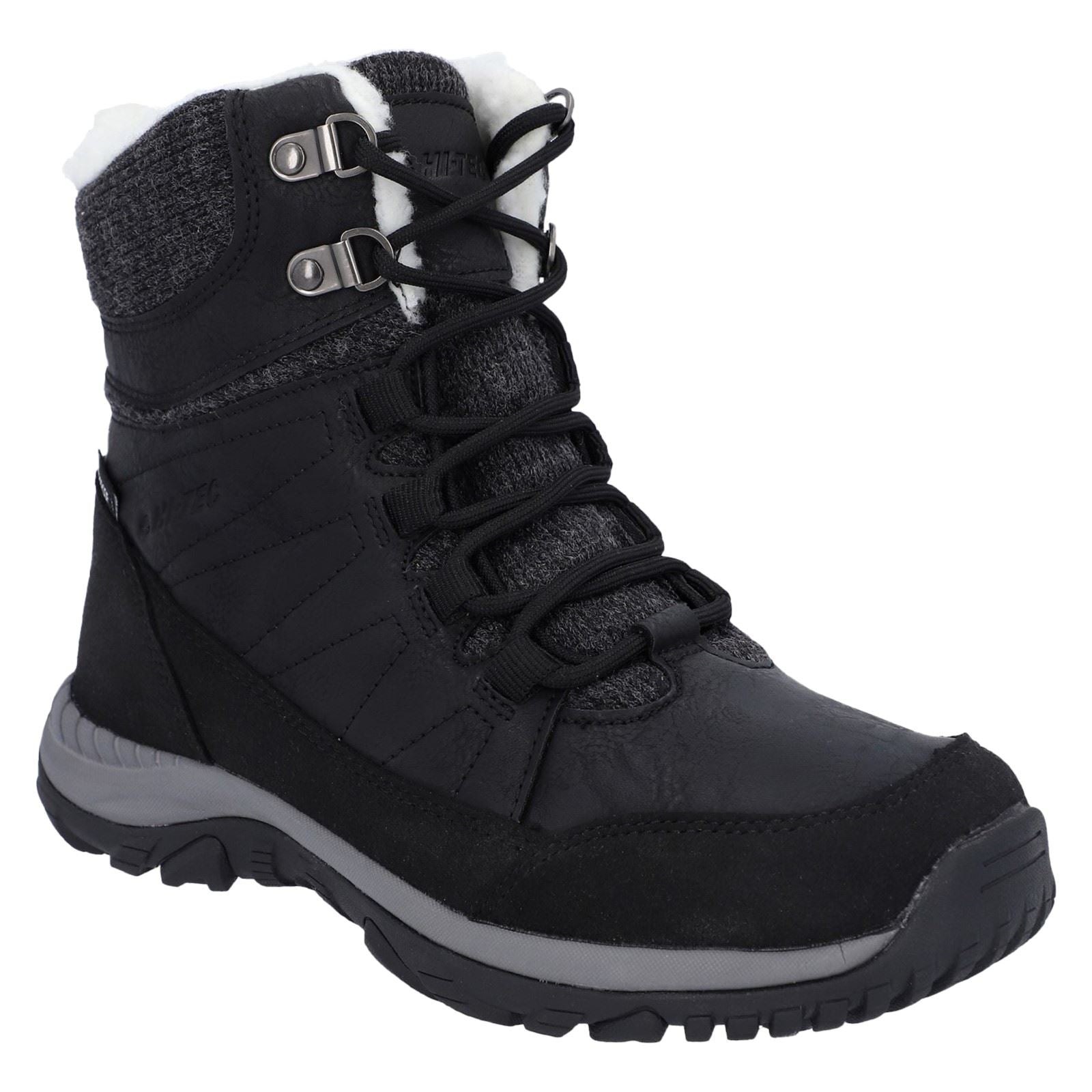 Hi-Tec Riva Mid Damen Wanderschuhe in Schwarz